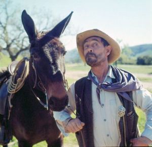 Bless Festus, his mule, and his abused hat.